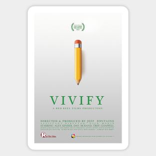 "Vivify" by Jeff Fontaine (Killingly High) Sticker